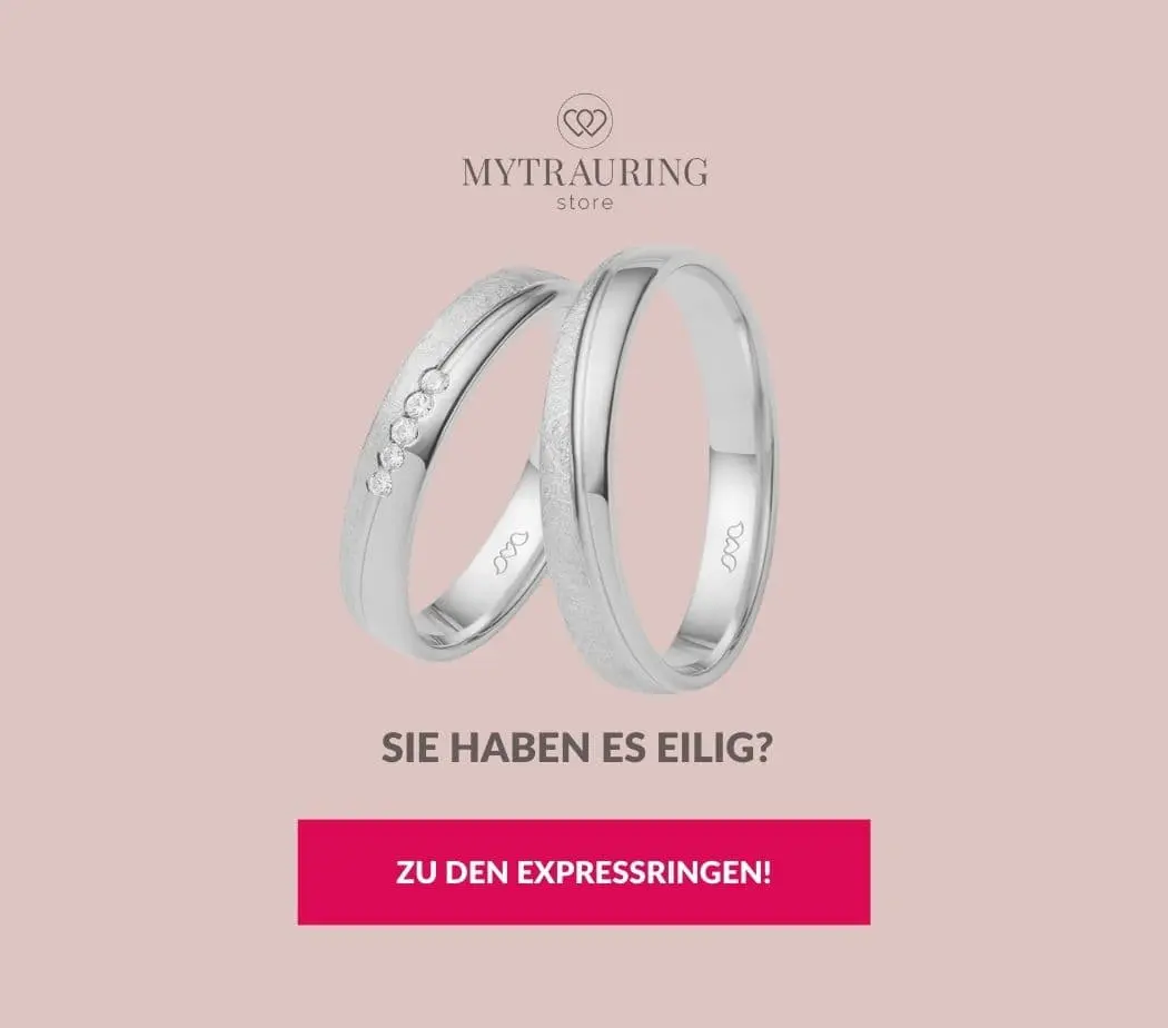 Sie haben es eilig? - Expressringe bestellen.