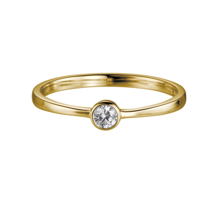 Verlobungsring Trauringe Günstig Saint Maurice Gelbgold 41-82154