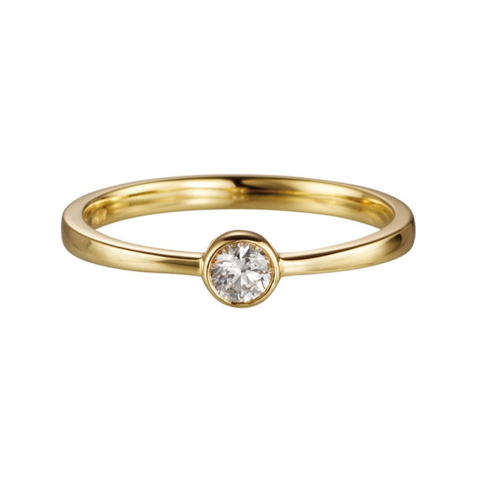 Diamantringe Trauringe Günstig Saint Maurice Gelbgold 41-82153