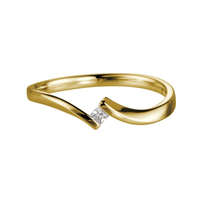 Diamantring Trauringe Günstig Saint Maurice Gelbgold 41/82134