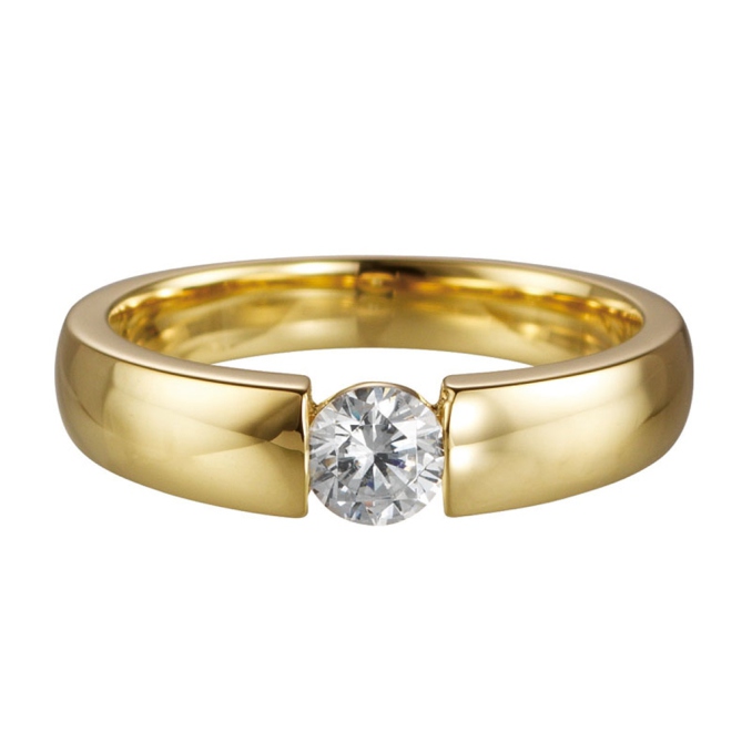 Spannring Großer Trauringe Günstig Diamant Saint Maurice 41-82126