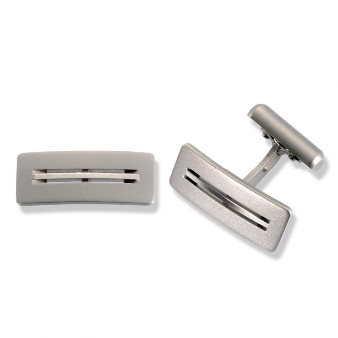 Elegante Manschettenknöpfe aus edlem Titan 3867514