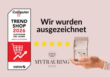 Auszeichnung MYTRAURINGstore von Computer BILD